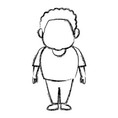man character people standing cartoon
