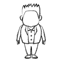 man character people standing cartoon