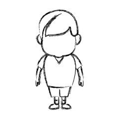 little boy child standing people image