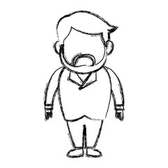 man character people standing cartoon