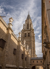 Fototapeta premium Cathedral in the Medieval city of Toledo