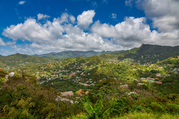 View of St. George City from the Fort Frederick's, Grenada