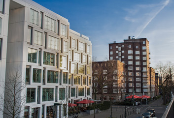 Stadtteilzentrum von Düsseldorf-Pempelfort