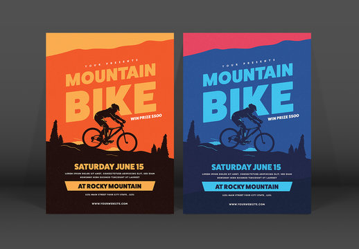 Mountain BIke Event Flyer
