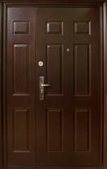 Obraz premium Entrance door (metal door)