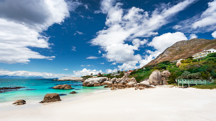 South African beach landscape
