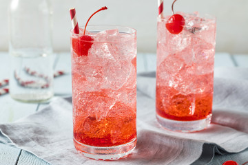 Sweet Refreshing Cherry Cocktail Mocktail