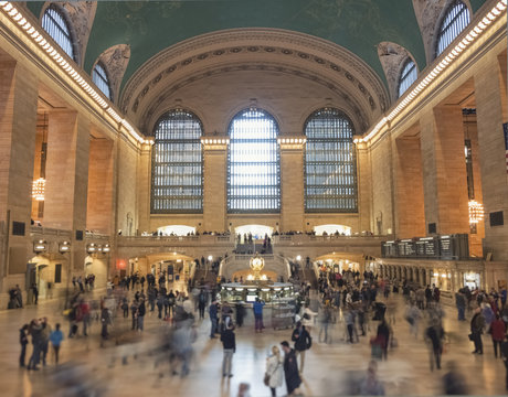 Activity in Grand Central Station