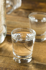 Boozy Alcoholic American Moonshine Shots