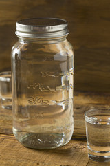 Boozy Alcoholic American Moonshine Shots