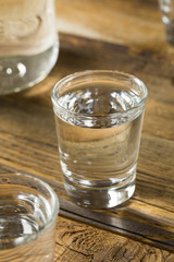 Boozy Alcoholic American Moonshine Shots