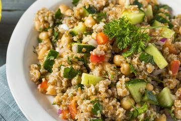 Homemade Bulgar Wheat Salad