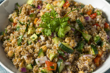 Homemade Bulgar Wheat Salad