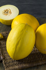 Raw Organic Yellow Honedew Melon
