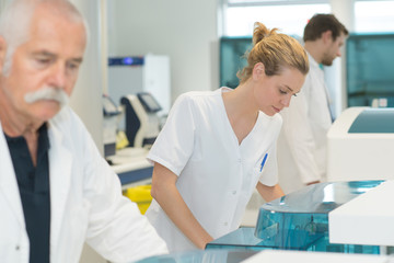 Obraz premium in the lab