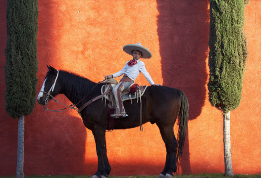 Young Mexican Cowboy