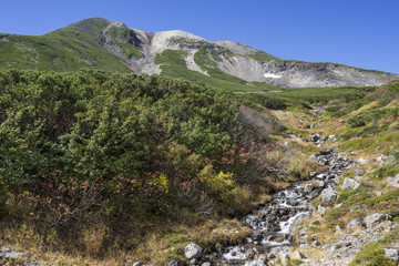 秋晴れの乗鞍岳
