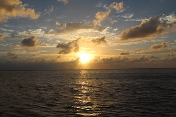 caribbean sunset