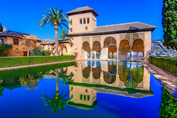 Alhambra, Granada,Andalusia, Spain - obrazy, fototapety, plakaty