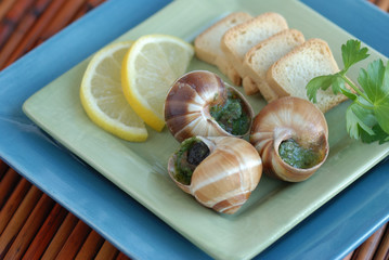 Escargots Appetizer Plate