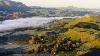 Morning at Te Mata, New Zealand