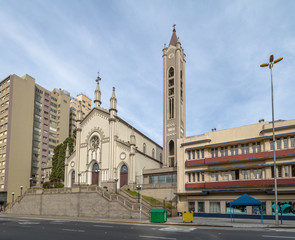 Fototapeta na wymiar Santa Teresa D'Avila Cathedral - Caxias do Sul, Rio Grande do Sul, Brazil
