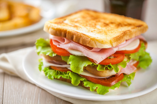 Toasted Club Sandwich