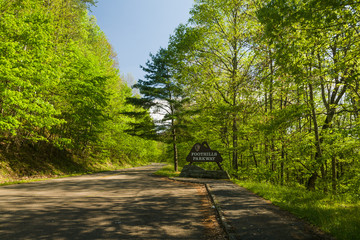 Sign, Foothills Parkway, East TN