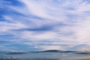 Twilight sunset sky texture background. 