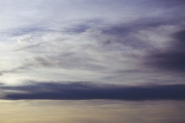 Obraz premium Twilight sunset sky texture background. 