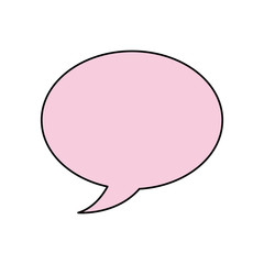 speech bubble message chat dialog conversation