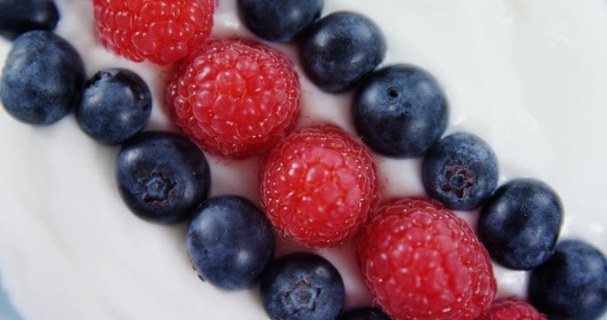 Close-up of fruit icream