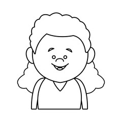 woman young expression avatar face