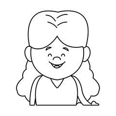 woman young expression avatar face