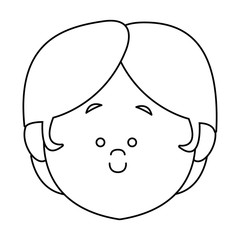 woman young expression avatar face