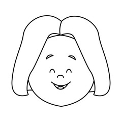 woman young expression avatar face