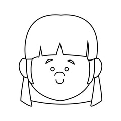 woman young expression avatar face