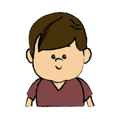 little boy child young people character