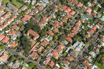 Cape Town (suburb) aerial view