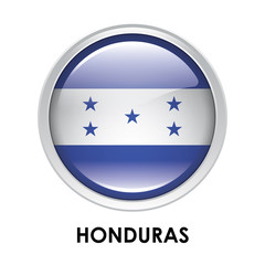 Round flag of Honduras