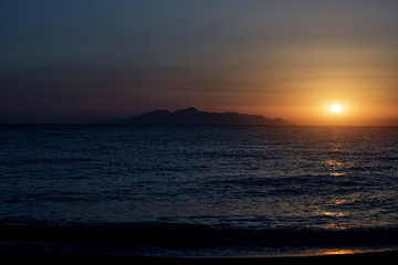 Obraz premium Sunrise over the sea