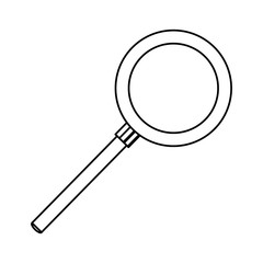 Magnifying glass lupe