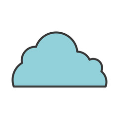 Cloud computing symbol