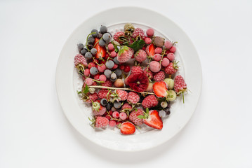 frozen berries