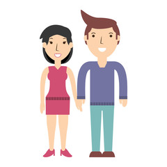 Beautiful young couple