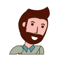 Young man cartoon