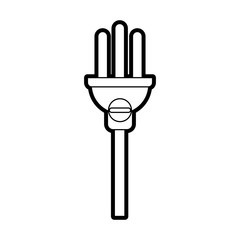 electric plug vector illustration