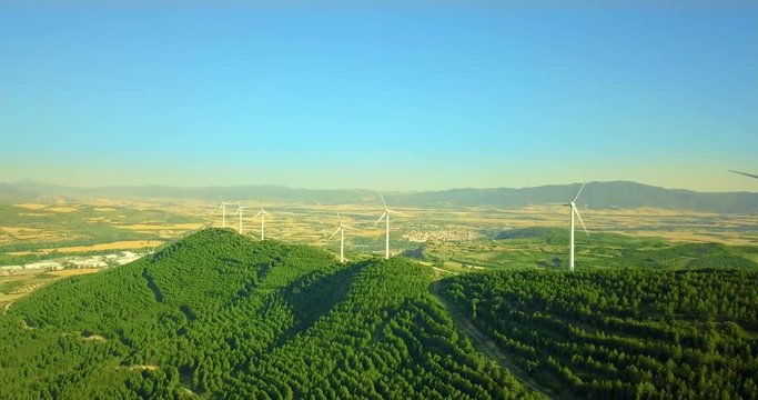 Parque eólico emergías renovables