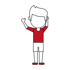 man vector illustration