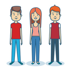 Colorful over blue background vector illustration icon